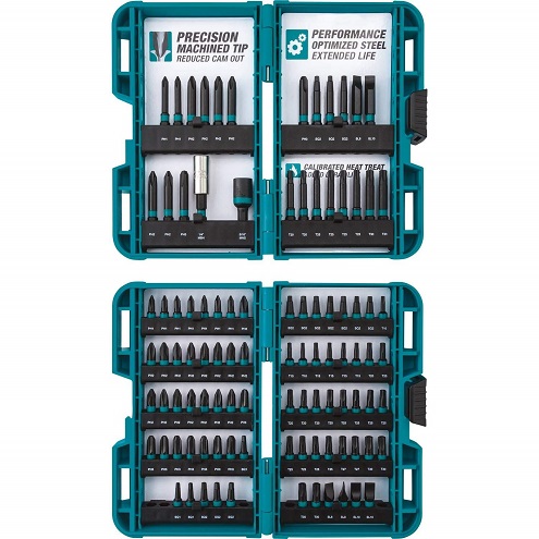 Makita E-00038 Impactx 100 Pc. Driver Bit Set, List Price is $56, Now Only $19.88, You Save $36.12
