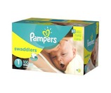Pampers Swaddlers Diapers尿布-新生儿，88个