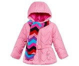 S. Rothschild 女童保暖外套2件套(2T-4T)