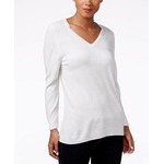 Karen Scott Luxsoft V-Neck Sweater, Only at Macy's - Sweaters - Women - Macy's