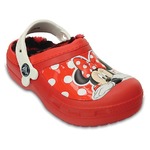 Creative Crocs Minnie™ 毛絨兒童洞洞鞋