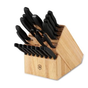 閃購，速搶！瑞士維氏 Victorinox Swiss 22件 Cutlery 經典刀具組 特價$199.95 