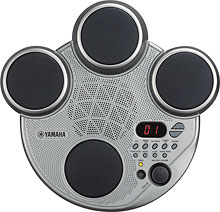 Yamaha Portable Digital Drums Pack with Power Supply (Silver) $30 + Free Shipping
