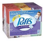 Puffs Ultra Soft and Strong Facial Tissues, 124-Count Family Boxes (Packaging May Vary) $4.30