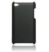 Premium Rubberized Hard Crystal Case for iPod Touch 4G, 4th Generation- Black $1.30