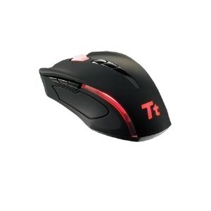 Thermaltake Tt eSports Element 9 Buttons USB Wired Laser 6500 dpi Gaming Mouse - Black (MO-BLE001DT) $28.99
