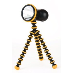 Joby Gorillatorch Adjustable and Flexible Tripod Flashlight, Orange $19.99