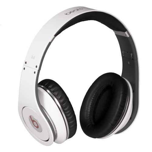 新低价！Beats Studio by Dr. Dre - 高清无杂音耳罩式耳机, 白色 $270.28 