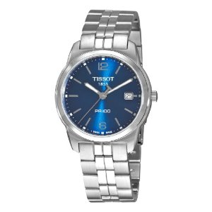 Tissot Men's T0494101104701 PR 100 Blue Dial Bracelet Watch $178.23
