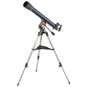 Celestron 21061 AstroMaster 70 AZ 折射镜望远镜，降价58%，仅售 $79.99，免运费 