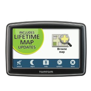 TomTom XL 350M 4.3-Inch Portable GPS Navigator (Lifetime Maps Edition) $85