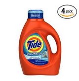 Tide ColdWater HE Fresh Scent with Actilift, 100-Ounce Bottles (Pack of 4) $40.2