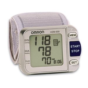Omron HEM-650 Wrist Blood Pressure Monitor with APS $46.96+Free shipping
