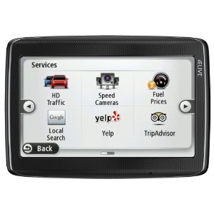 TomTom GO LIVE 1535M 5-Inch Bluetooth GPS Navigator with HD Traffic, Lifetime Maps, and Voice Recognition $101