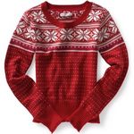 Aeropostale fair isle pullover sweater $10
