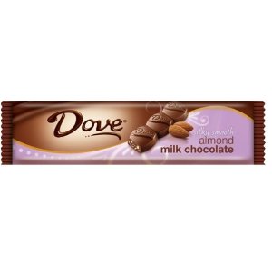 Dove Milk Chocolate Almond Candy, 1.16-Ounce Packages (Pack of 24) $9.69
