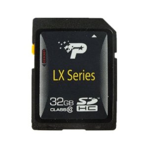 Patriot LX Series 32 GB Class 10 SDHC Flash Memory Card PSF32GSDHC10 (Black)$17.99