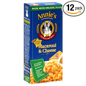 Annie's Homegrown Classic Macaroni & Cheese, 6-Ounce Boxes (Pack of 12) $14.59