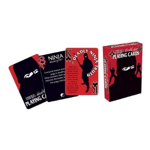 Ninja Tips Playing Cards - 3x4 $7.98