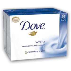 Dove Bar Soap, White, 16 Count $15.60