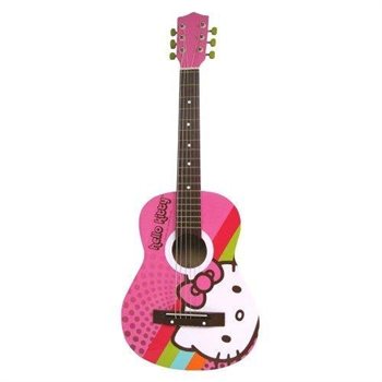 Hello Kitty 30-Inch Acoustic Guitar $37.49