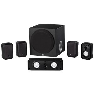 Yamaha NS-SP1800BL 5.1-Channel Home Theater Speaker System $88.00+free shipping