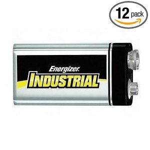 劲量(Energizer) 9-Volt 碱性工业电池(12节装)  $9.99 