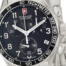 Victorinox Swiss Army Men's 241171 Chrono Classic Black Dial Watch $329.00