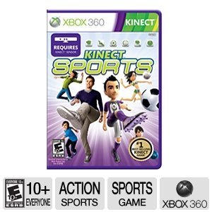 游戏也健身！Xbox 360 Kinect 体育游戏  $19.00