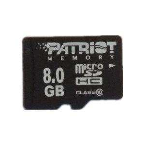 Patriot Signature 8 GB Class 10 MicroSDHC Flash Memory Card PSF8GMCSDHC10 $9.99