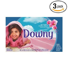 Downy衣物柔软片 120片/盒 共3盒  $11.97 