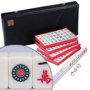 Chinese Mahjong White Tile Mini Travel Set (Small)  $19.99(23%)