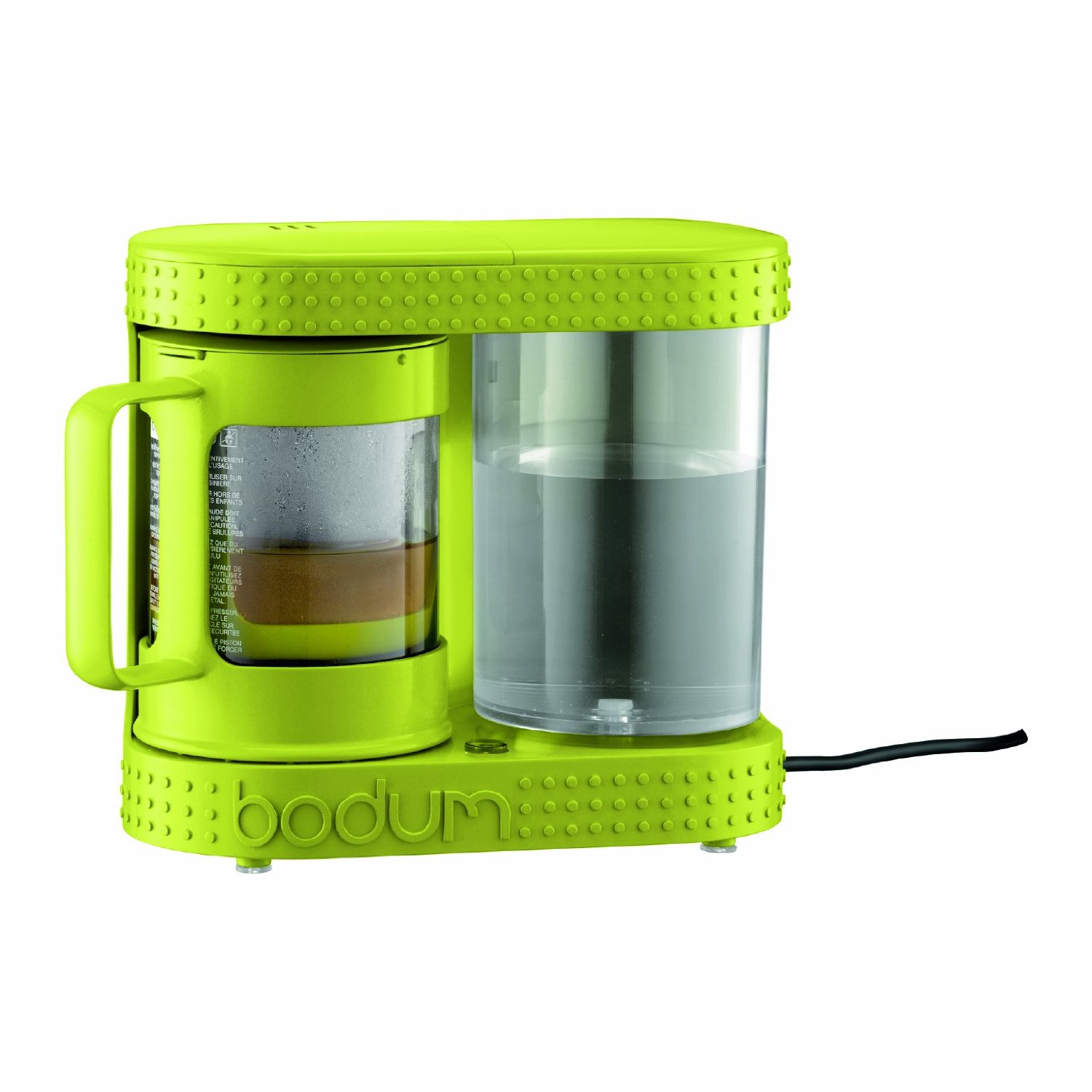 Bodum Bistro Electric French Press Coffee Maker and Tea Dripper, 4-Cup (Lime Green)  $29.99 