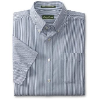 Eddie Bauer Relaxed Fit Wrinkle Free Patterned Pinpoint Oxford Shirt $14.99
