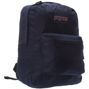JanSport Classic SuperBreak Backpack-Navy $19.99