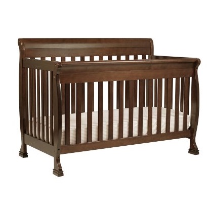 DaVinci Kalani 4-in-1 Convertible Crib with Toddler Rail, Espresso $169.98 free shipping