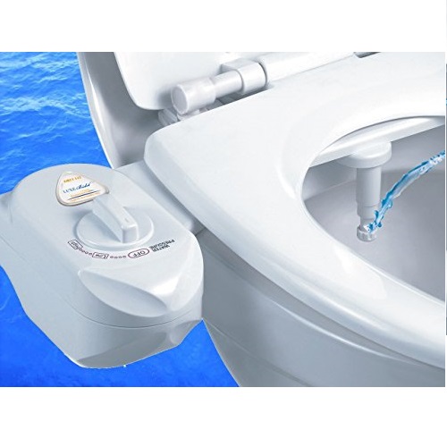 Luxe Bidet MB110 Fresh Water Spray Non-Electric Mechanical Bidet Toilet Seat Attachment, only $19.95