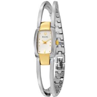 寶路華（Bulova）女式手鐲手錶 $62.95 