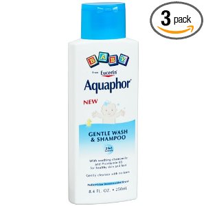 Aquaphor Gentle Wash & Shampoo, 8.4-Ounce Bottles (Pack of 3), only $12.02, free shipping