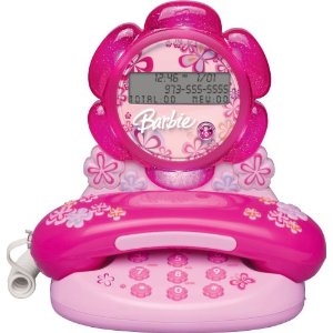 Emerson Barbie Blossom BAR550 Telephone with Caller ID $12.95