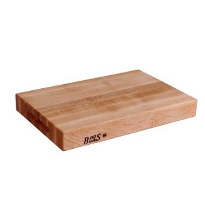 John Boos 24 by 18 by 2.25-Inch Maple Cutting Board with Groove and Pour Spout  $89.99