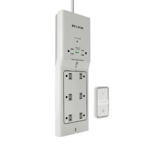 Belkin Conserve Switch F7C01008q Energy-Saving Surge with Remote $25.77