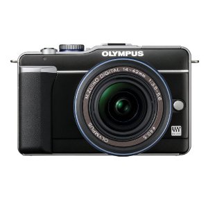 奥林巴斯 Olympus  PEN E-PL1 微单数码相机及14-42mm 镜头套装（黑色款） $261.00 