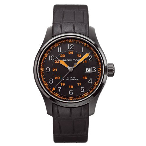 Hamilton Mens H70685337 Khaki Field GMT Watch $519.00