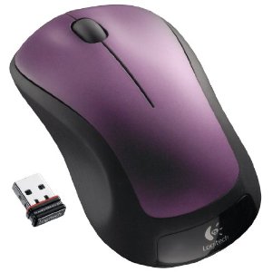Logitech Wireless Mouse M310 (Soft Violet) $16.99