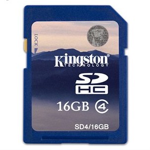Kingston金士頓16GB SDHC快閃記憶體卡 $12.95