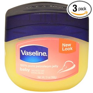 Vaseline 100% Pure Petroleum Jelly, Baby 13 oz (Pack of 3) $10.35