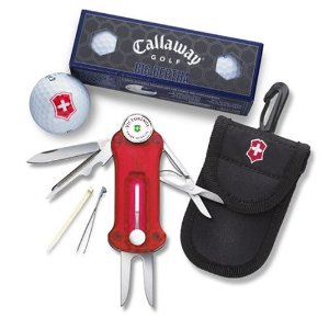 Victorinox Swiss Army Golf Tool With Callaway Golf Balls   $44.95（33%off）