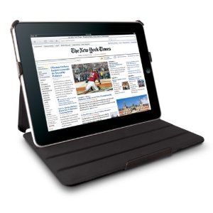 Technocel Apple Ipad 黑色摺疊保護皮套  $9.97 