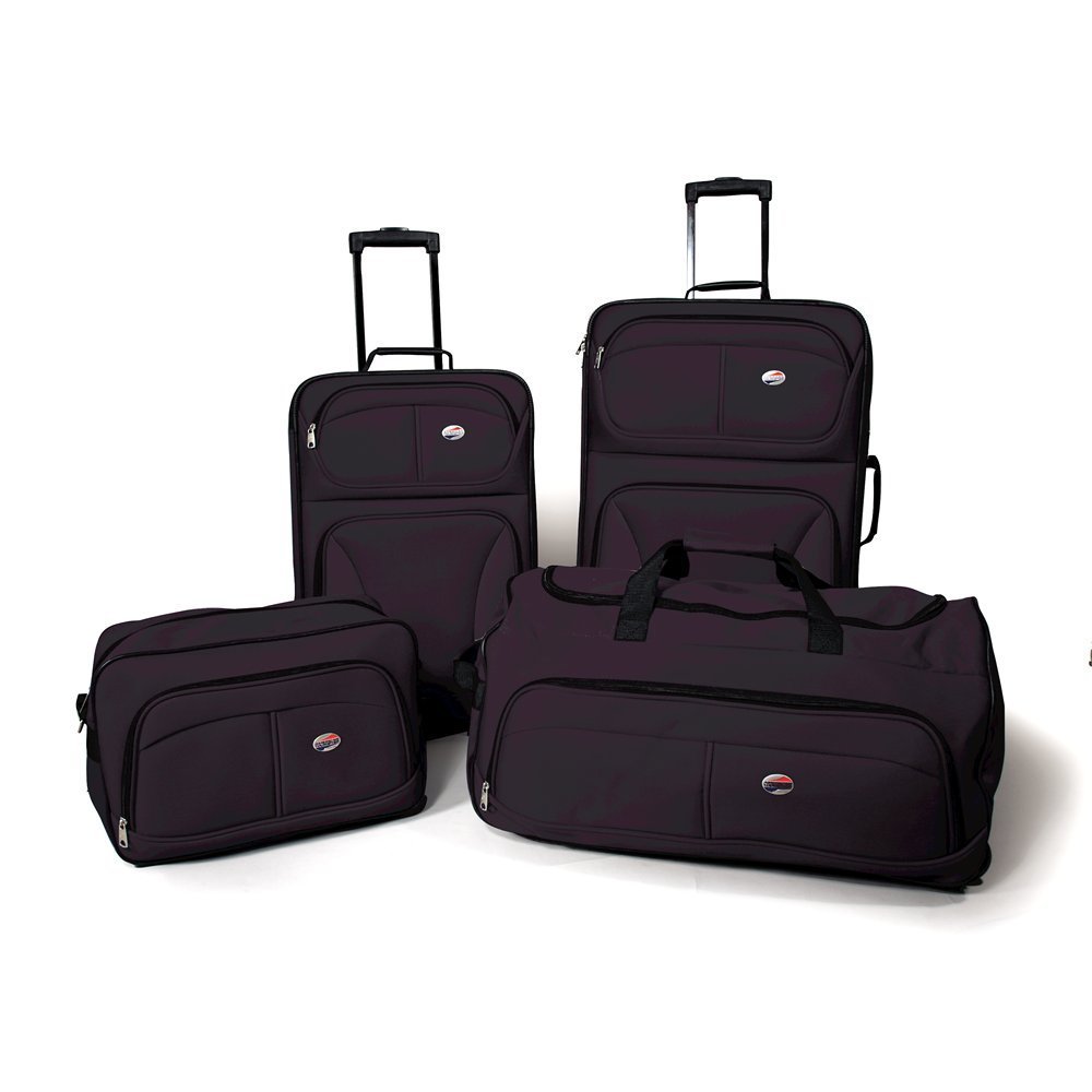 American Tourister Unisex - Adult Fieldbrook 4 Piece Luggage Set, $49.99